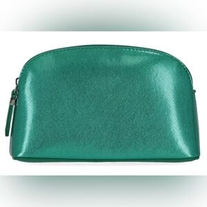 Stella & Max Zip Around Cosmetic Bag Green.